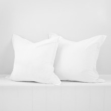Loom Bamboo & Cotton Euro Pillowcases (Set of 2)